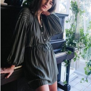 CHRISTY DAWN Bonnie dress in bamboo stripe